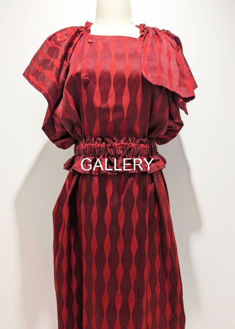 画像22: 【霞立涌×道行コート】ビッグリボンワンピース (22)