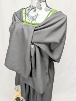 画像21: 【飛鶴×松柄】黒留袖無限wayワンピーススカート (21)