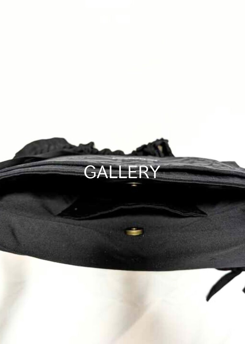 画像7: 花菱亀甲×シャーリングハンドルBAG (7)