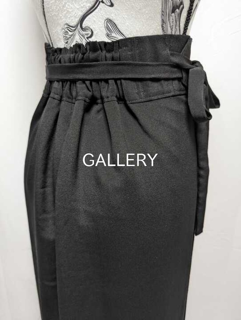 画像8: 【壺文様】黒留袖ラップスカート (8)