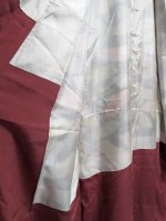 画像8: 総扇面文様×黒【袷着物】 (8)