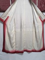画像7: 赤紫×絞り葡萄柄【袷着物】 (7)