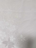 画像10: 藤色×草花柄【袷着物】 (10)
