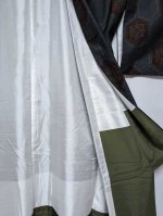 画像8: 亀甲文様×幾何学【袷着物】 (8)
