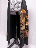 画像5: 束ね熨斗に松　金駒刺繍オーバースカート (5)