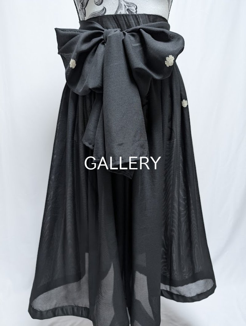 画像16: 【五三桐紋】黒紋付シースルー無限wayワンピース (16)