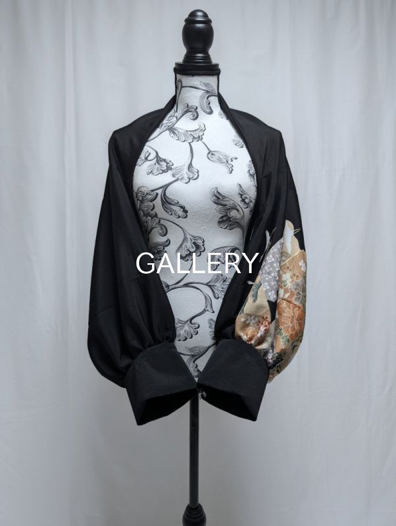 画像5: 【飛鶴×四季草花】黒留袖マーガレット (5)