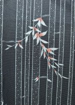 画像5: 笹×竹柄×シースルー【夏着物】 (5)