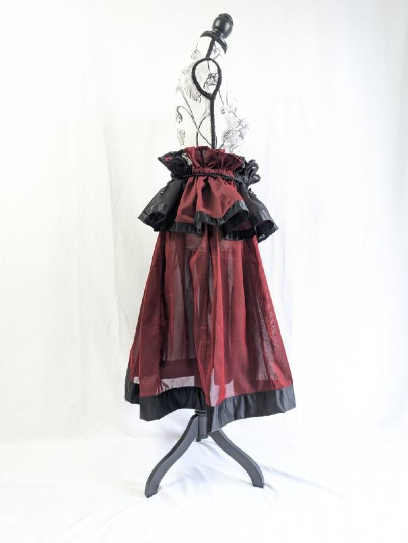 画像10: 【風通紗】リバーシブルキャミソール＆フレアスカート (10)