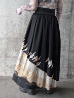 画像3: 【飛鶴×虹波】黒留袖オーバースカート (3)