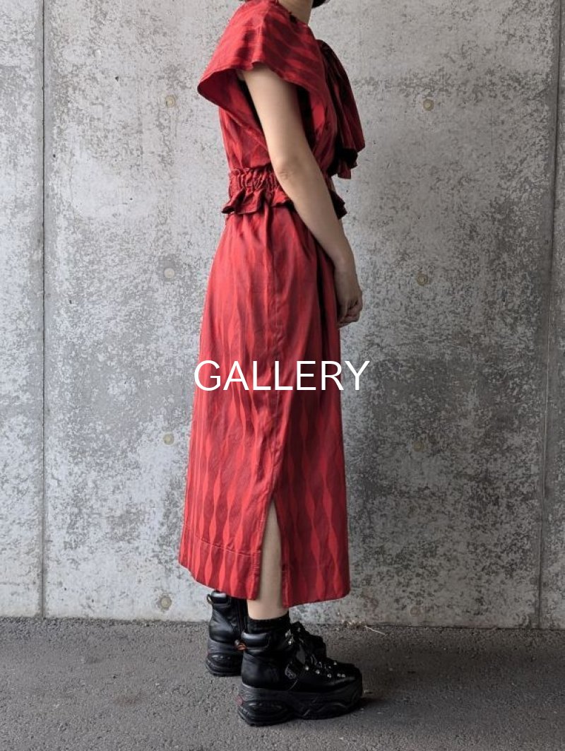 画像4: 【霞立涌×道行コート】ビッグリボンワンピース (4)