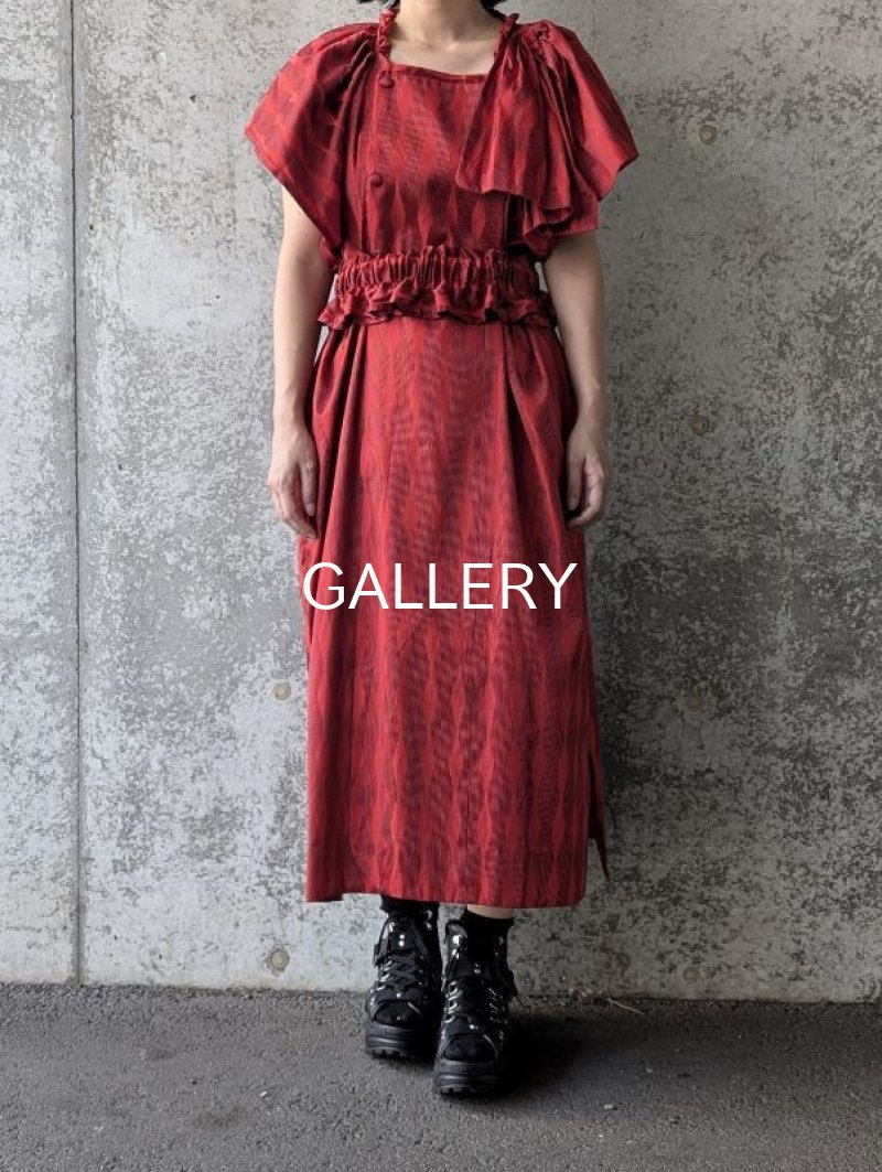 画像3: 【霞立涌×道行コート】ビッグリボンワンピース (3)