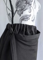 画像11: 【自然風景画】黒留袖ワイドラップパンツ (11)