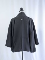 画像17: 【五三桐紋×金駒飛鶴】落款付オーバースカートセットアップ (17)