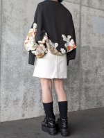画像2: 【金駒×菊×雲取り】黒留袖マーガレット (2)