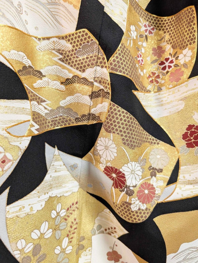 画像3: 素材番号【1】［黒留袖］ (3)