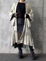 画像2: 【四季草花×裏葉柳色】四季の風景画フリルガウン (2)