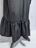 画像11: 【丸に片喰紋】黒紋付フリルガウン - luxury - (11)