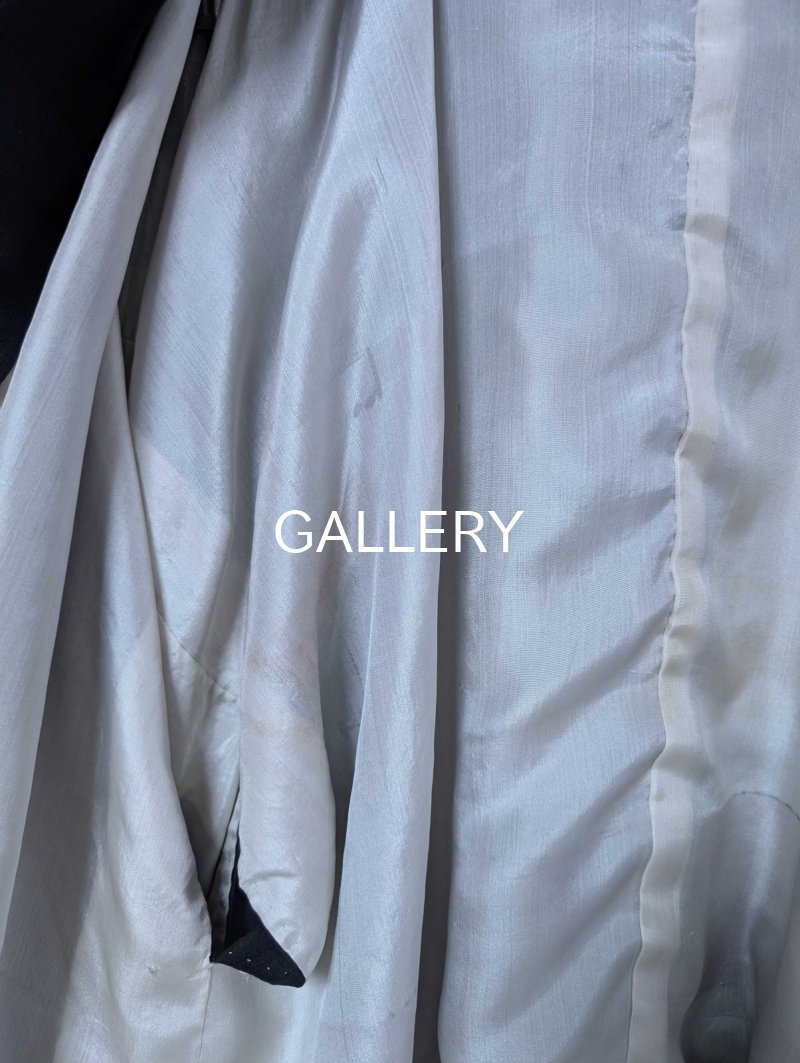 画像34: 【金駒×松柄】黒留袖ワイドラップパンツ＆ジャケットセットアップ (34)