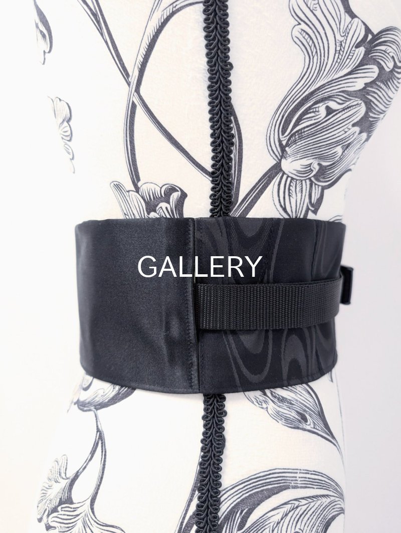 画像4: （細）帯ベルト【流水文】※幅9.5cm (4)