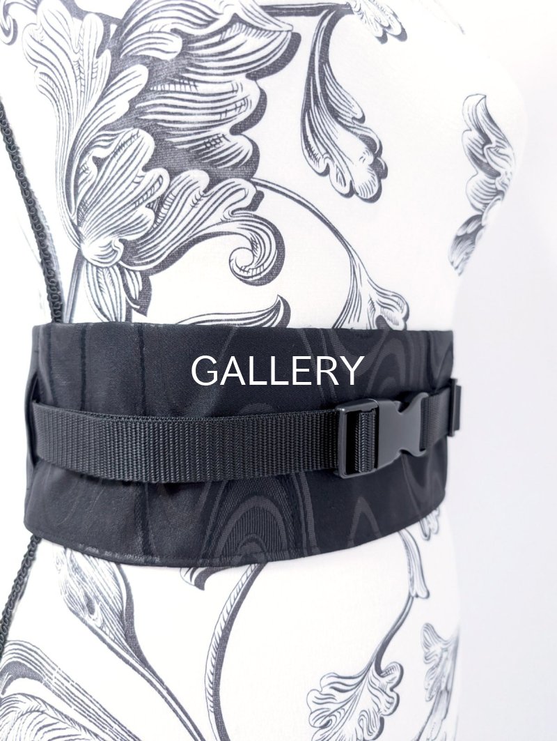 画像5: （細）帯ベルト【流水文】※幅9.5cm (5)