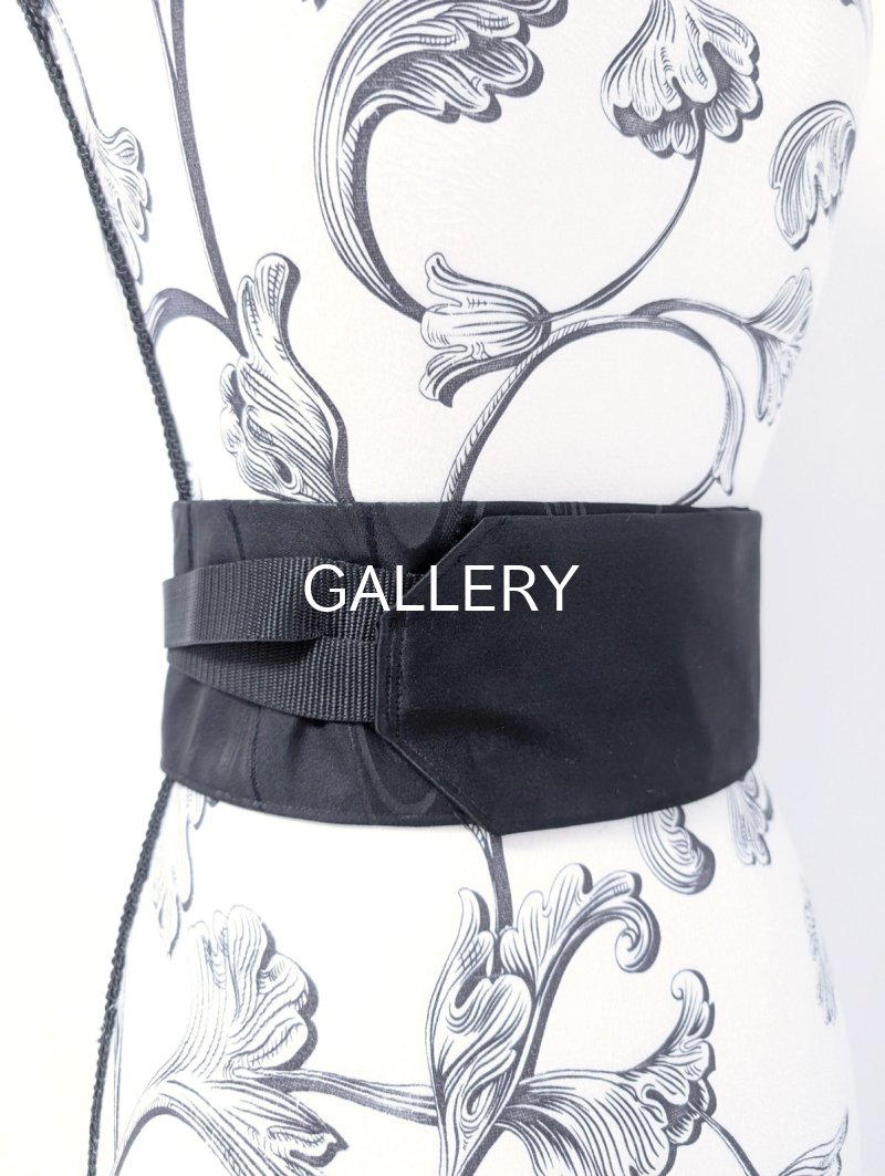 画像8: （細）帯ベルト【流水文】※幅9.5cm (8)