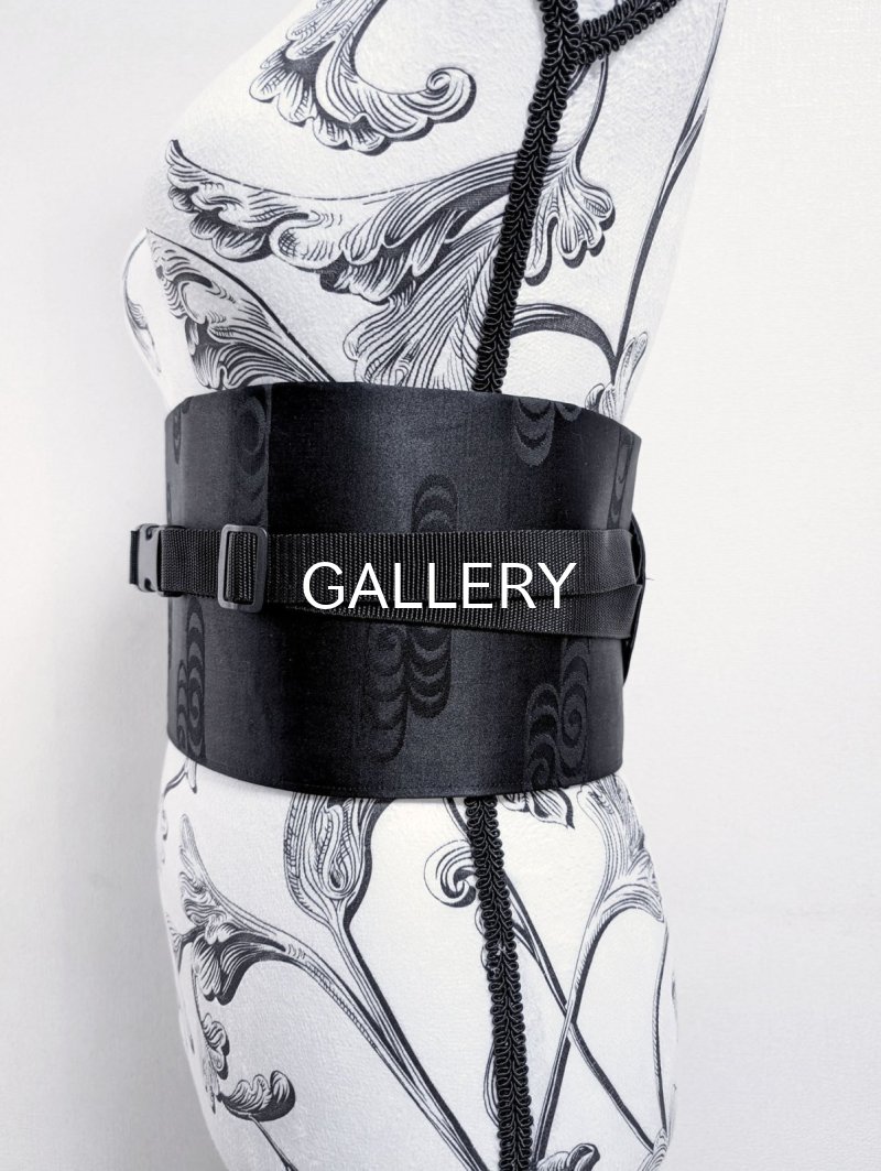 画像3: 帯ベルト【観世水柄】 (3)