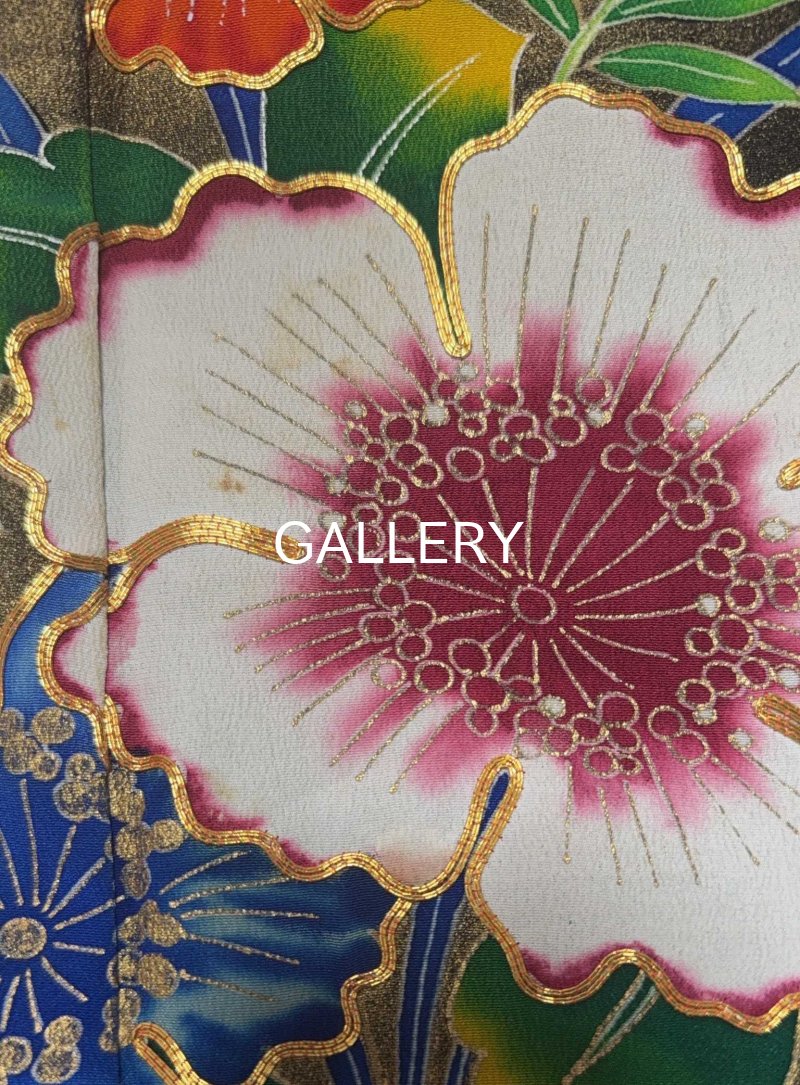 画像20: 【金駒刺繍×山茶花】黒留袖オーバースカート (20)