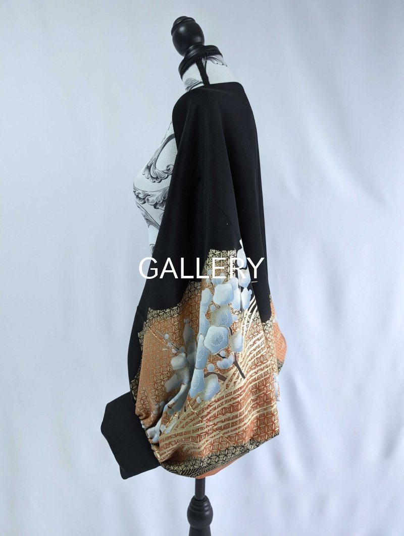 画像20: 【梅文×流水×金駒】黒留袖マーガレット (20)