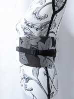 画像3: 帯ベルト【銀糸もみじ】 (3)