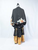 画像42: 【黒留袖-梅重-×小紋-山吹-】マーガレット＆シャンデリアフリルスカート (42)