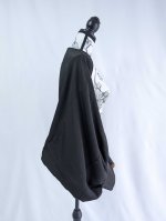 画像17: 【黒留袖-梅重-×小紋-山吹-】マーガレット＆シャンデリアフリルスカート (17)