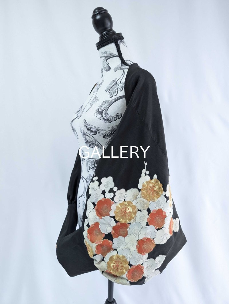 画像13: 【黒留袖-梅重-×小紋-山吹-】マーガレット＆シャンデリアフリルスカート (13)