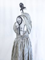画像41: 【小町鼠×鳩羽色】織り着物無限wayワンピース＆リボンビスチェ (41)