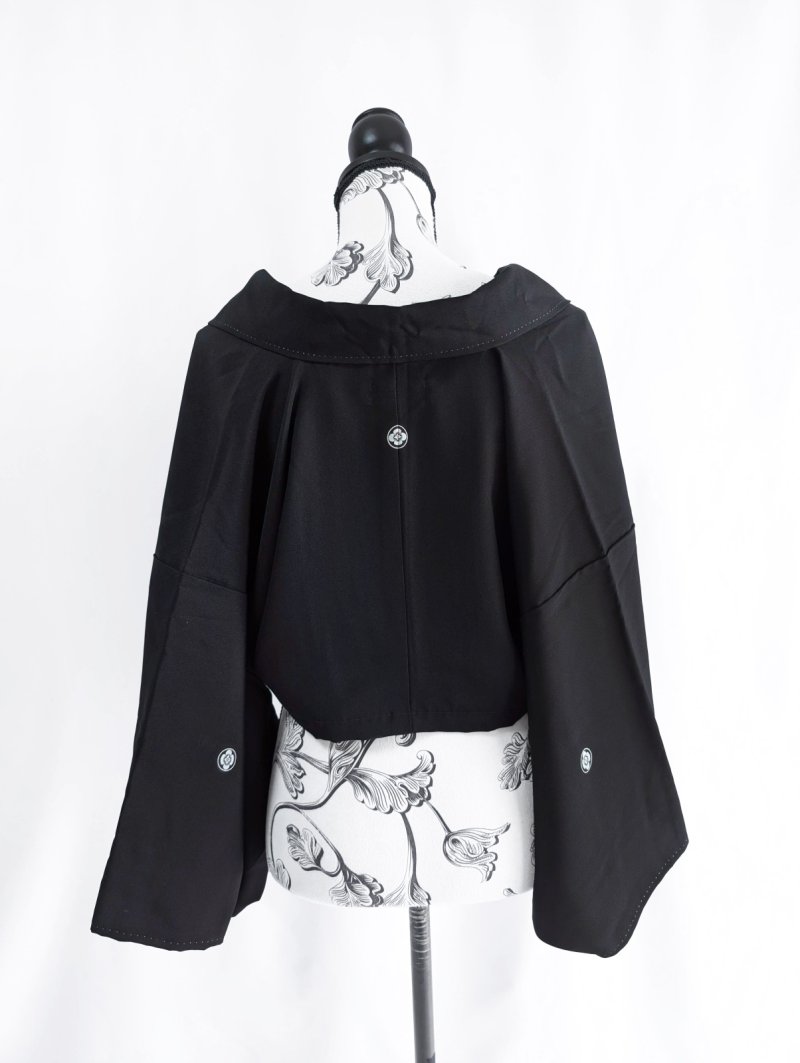 画像25: 【丸に木瓜紋】ロングカラーリボンジャケット (25)