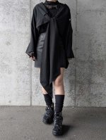 画像4: 【丸に木瓜紋】ロングカラーリボンジャケット (4)