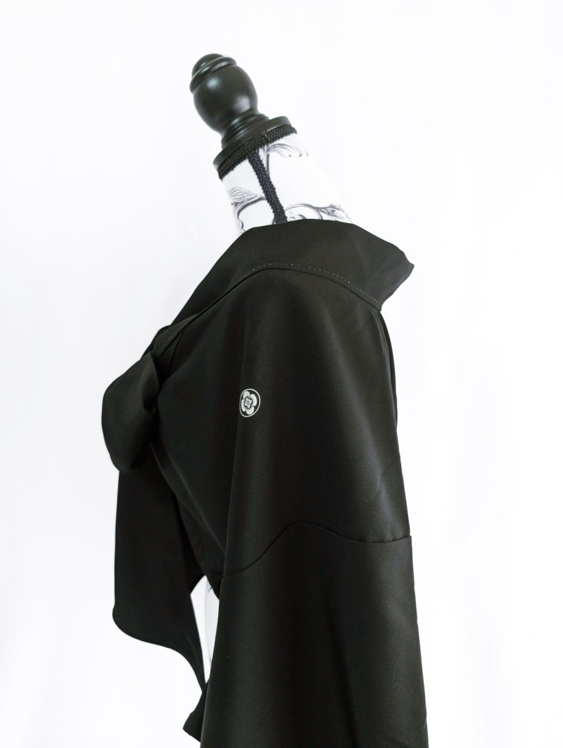 画像24: 【丸に木瓜紋】ロングカラーリボンジャケット (24)