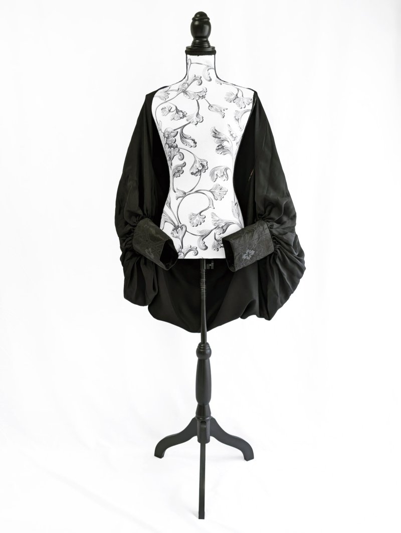 画像19: 【金駒華紋】黒留袖ビッグシルエットマーガレット (19)