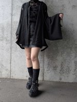 画像3: 【下がり藤紋】バックルベルトジャケット (3)