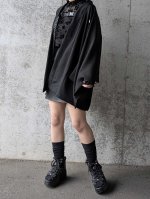 画像4: 【下がり藤紋】バックルベルトジャケット (4)