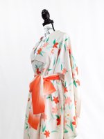 画像24: 【紅花小紋】バルーンロングガウン (24)