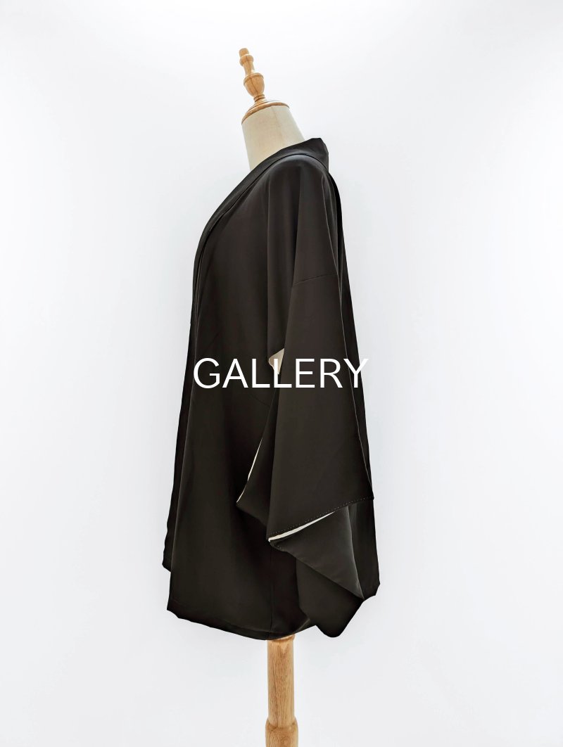 画像4: 【下がり藤紋】バックルベルトジャケット (4)