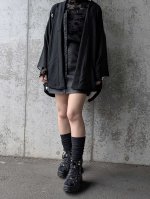 画像1: 【下がり藤紋】バックルベルトジャケット (1)