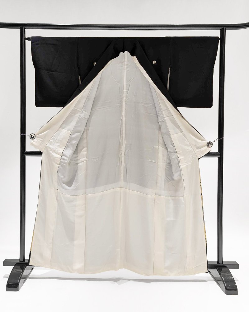 画像2: 素材番号【5】［黒留袖］ (2)