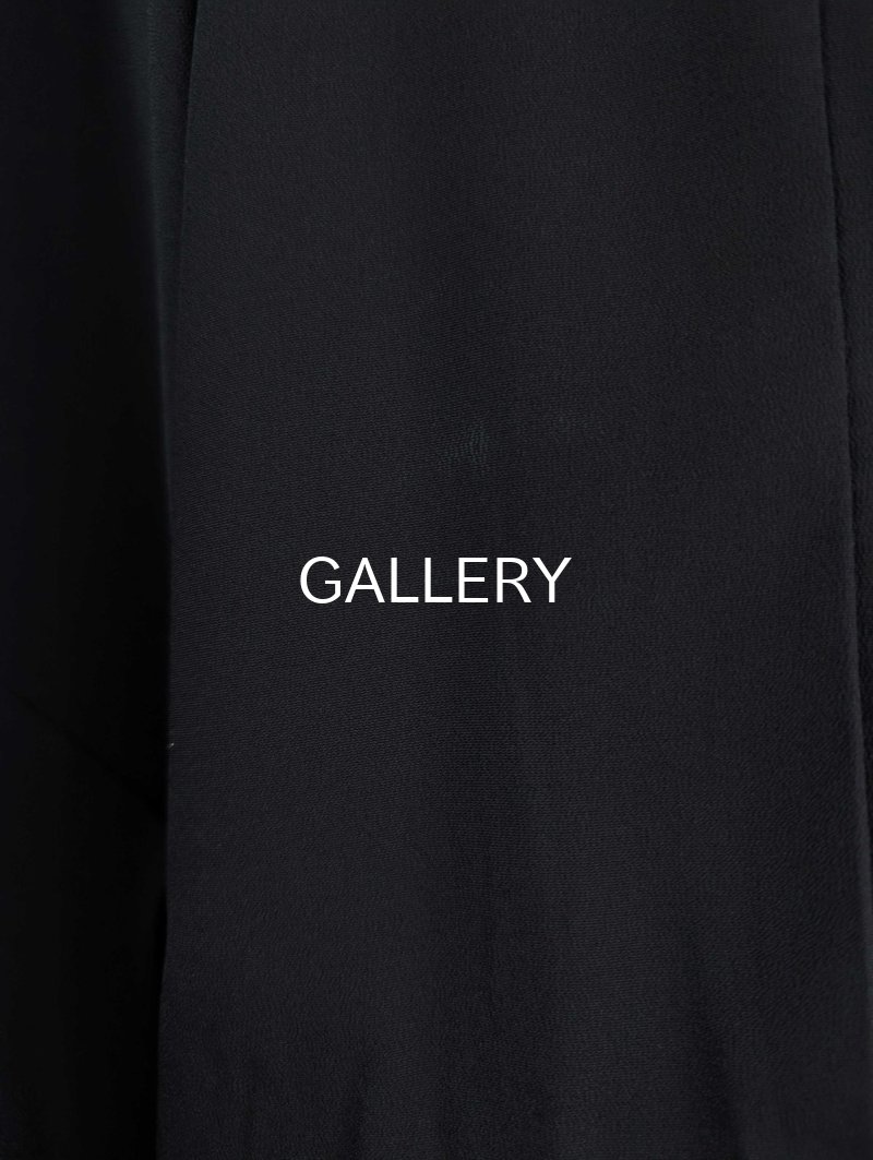 画像32: 【扇面流水文様×淡藤色】黒留袖スカートセットアップ (32)