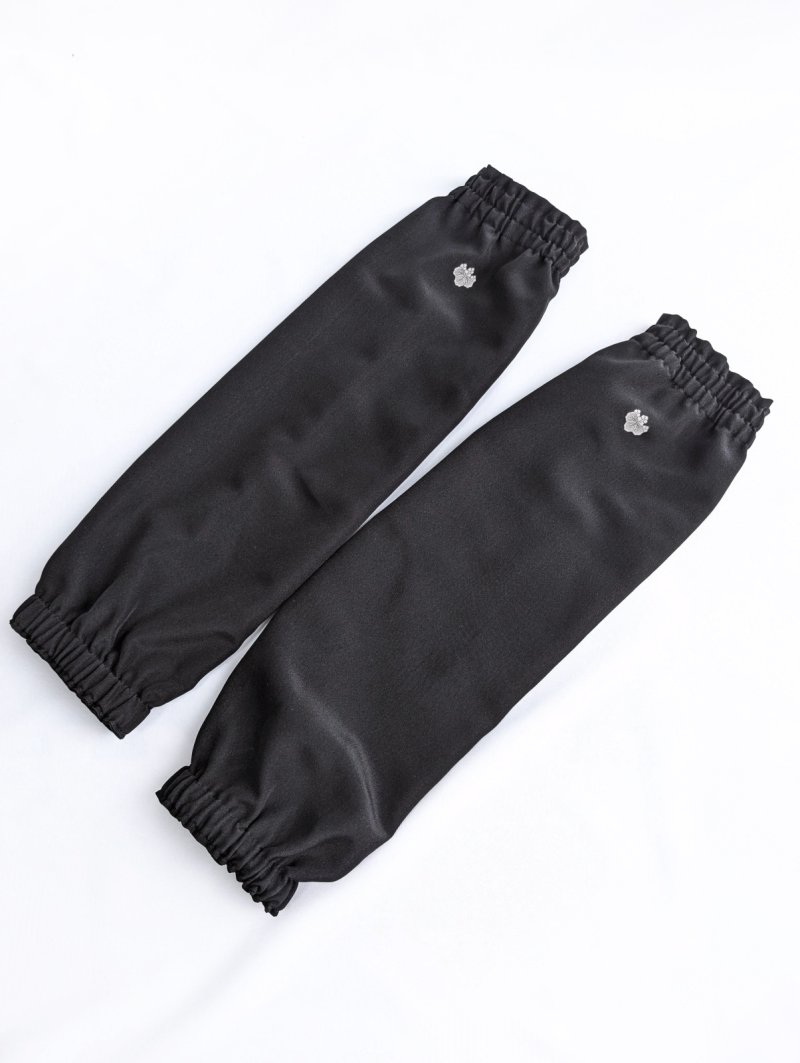 画像23: 【梅×刺繍立ち鶴】黒留袖ガウン＆アームカバー (23)