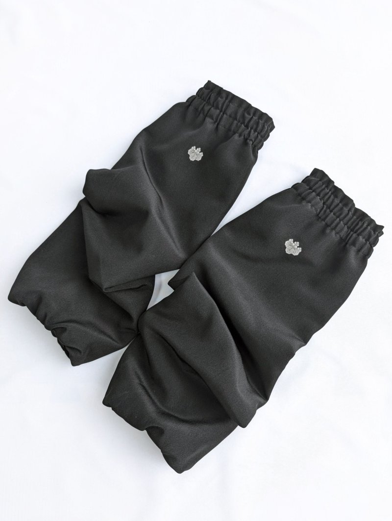 画像24: 【梅×刺繍立ち鶴】黒留袖ガウン＆アームカバー (24)