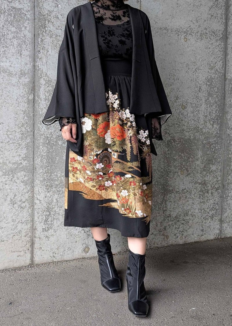 画像2: 二部式（Aラインスカート） (2)