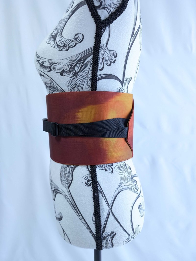 画像3: 帯ベルト【暖色×暈し】 (3)