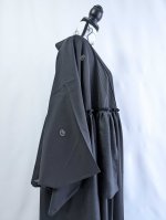 画像20: 【中陰蔦紋】黒紋付クラゲガウン (20)